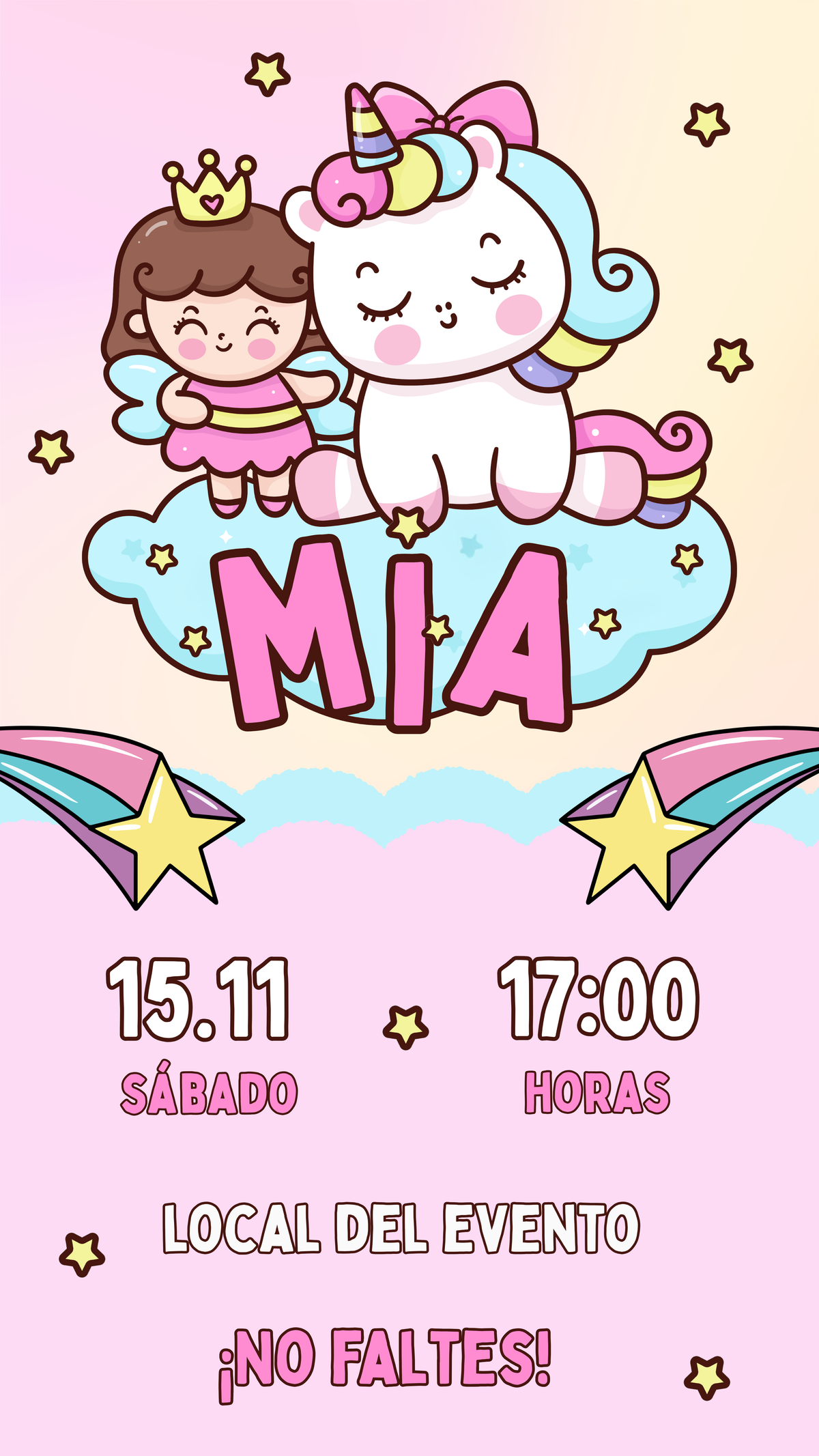 Imagen estática | Infantil | Unicornio 01