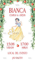 Imagen estática | Infantil | Blancanieves 01