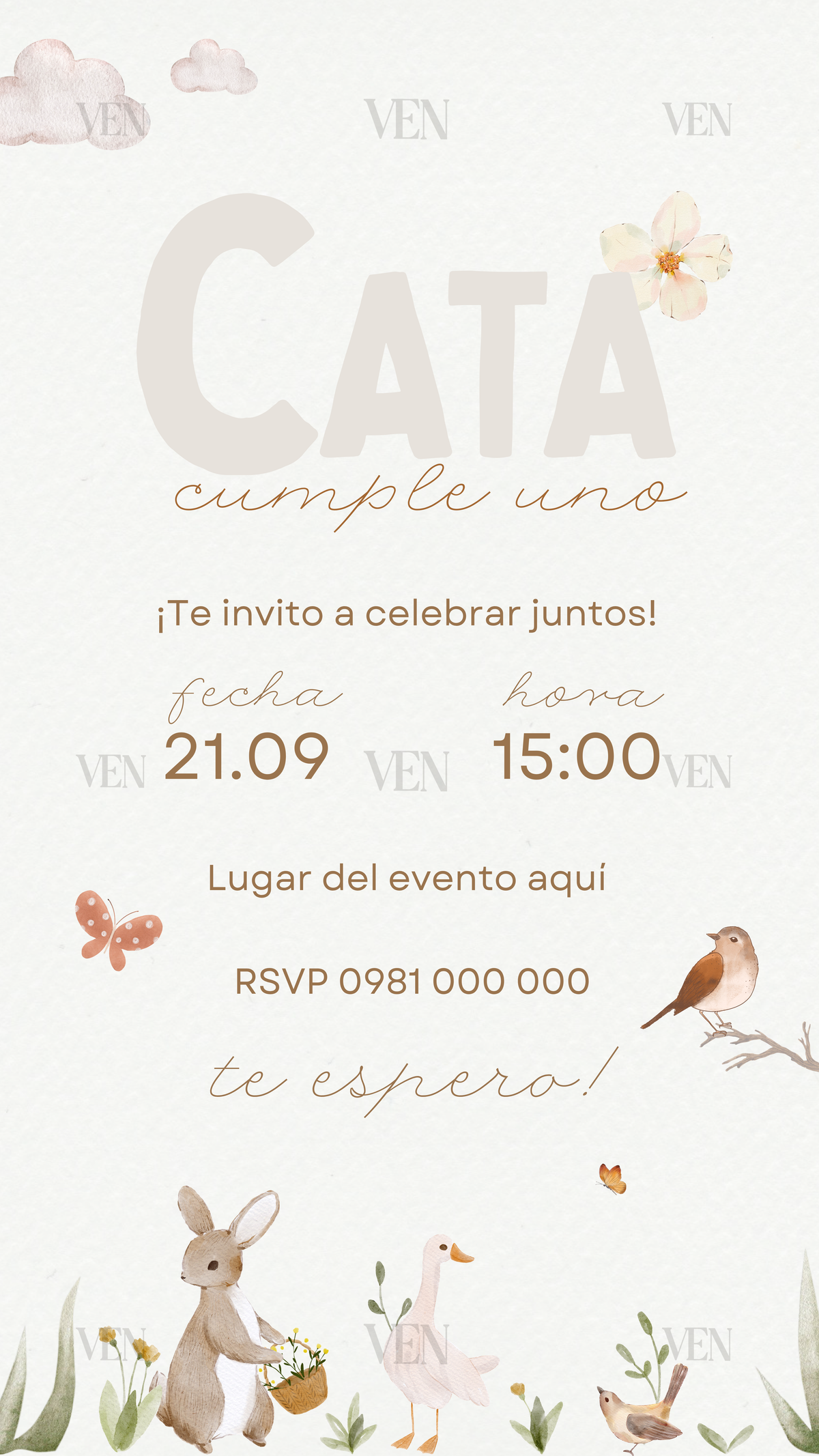 Imagen estática | Infantil | Animalitos 01