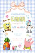 Imagen estática | Infantil | Bob esponja tierno