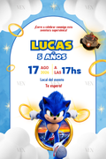 Imagen estática | Infantil | Sonic