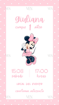 Imagen estática | Infantil | Minnie Rosada