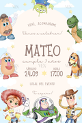 Imagen estática | Infantil | Toy Story acuarelado