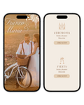 Web Estándar Prediseñada | Boda | Rústica