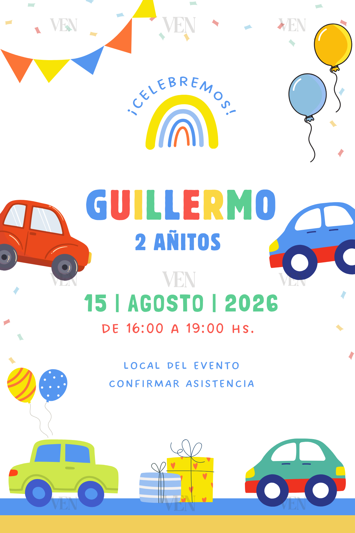 Imagen estática | Infantil | Autitos 02