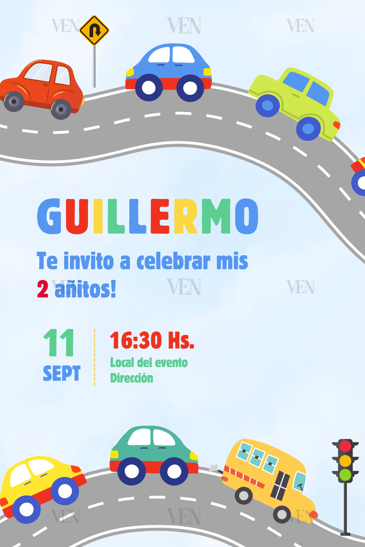 Imagen estática | Infantil | Autitos 01