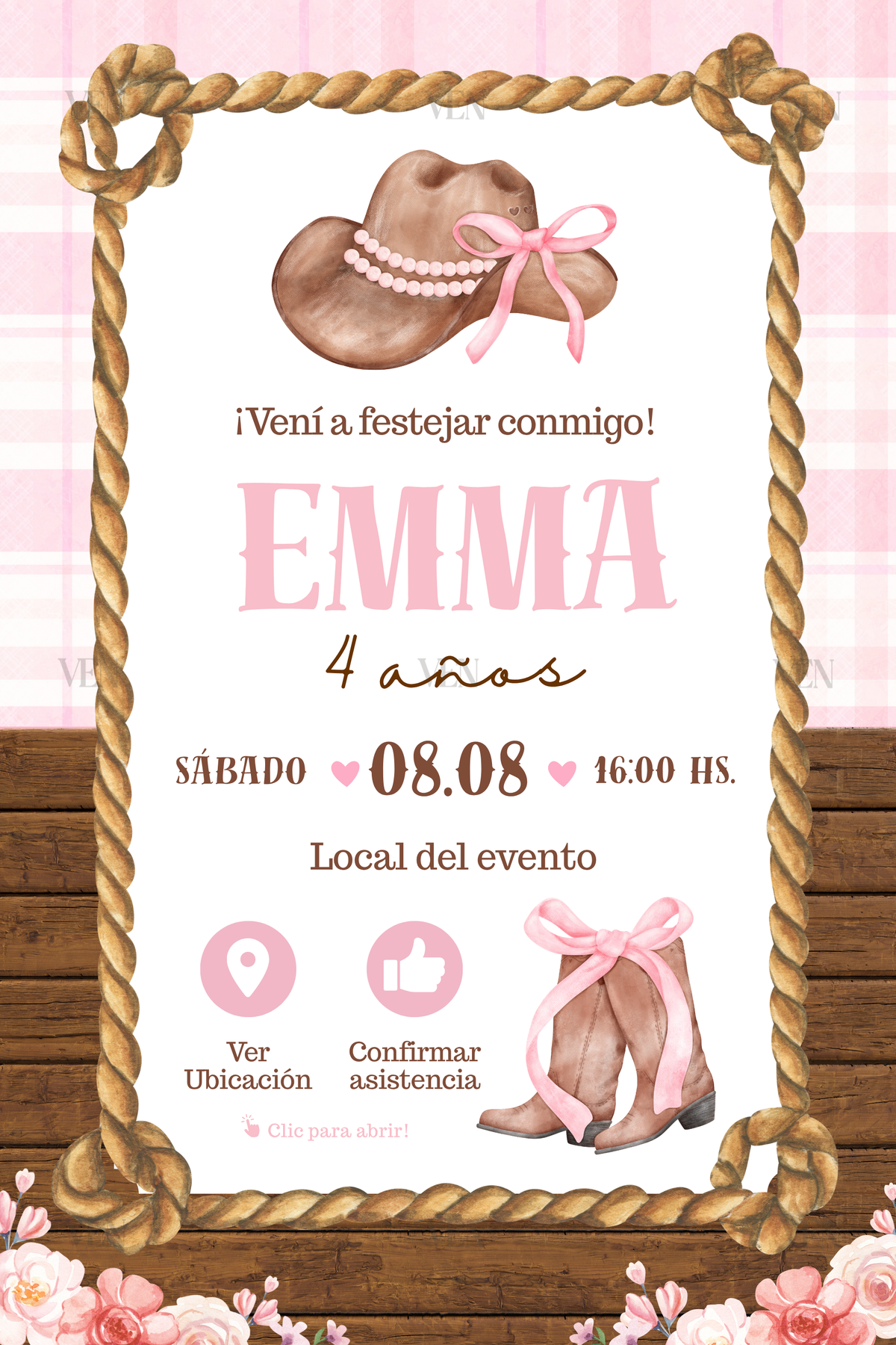 PDF mini | Infantil | Country girl
