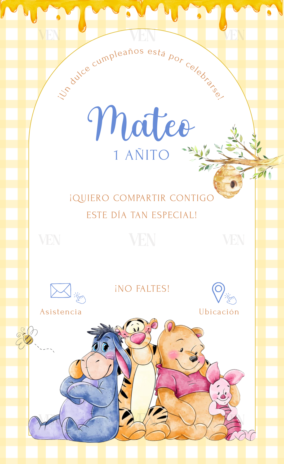 PDF mini | Infantil | Winnie the pooh amarillito