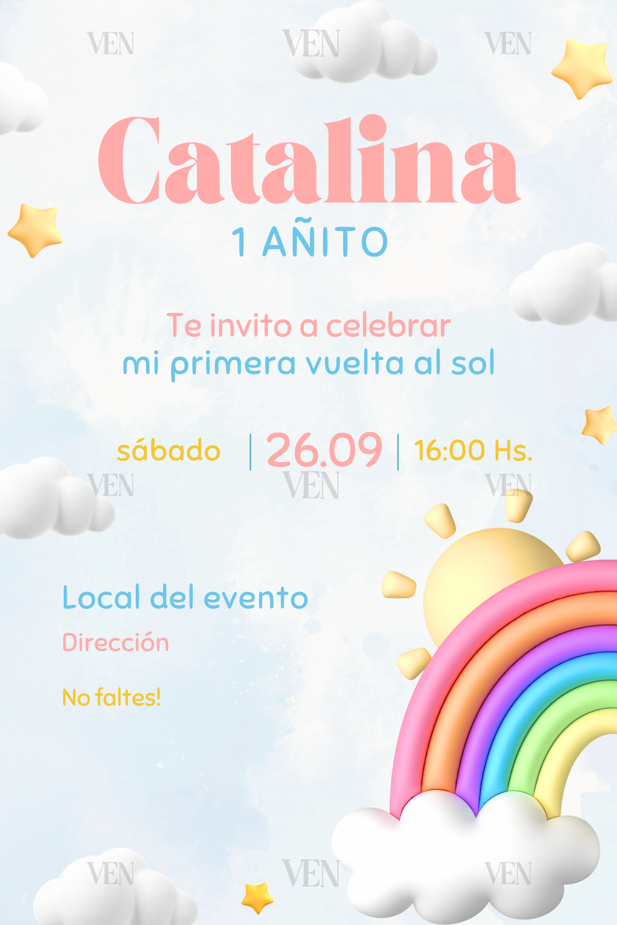 Imagen estática | Infantil | Arcoiris