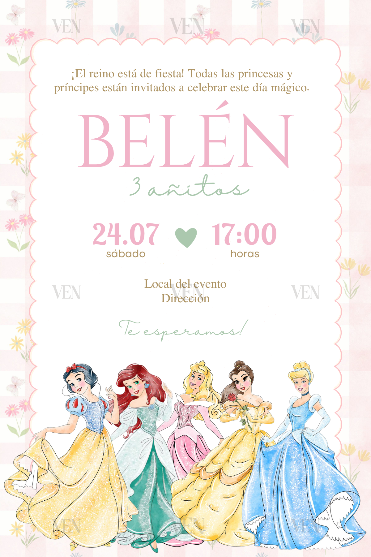 Imagen estática | Infantil | Princesas Disney