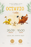 PDF mini | Infantil | Rey León