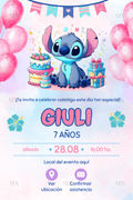PDF mini | Infantil | Stitch