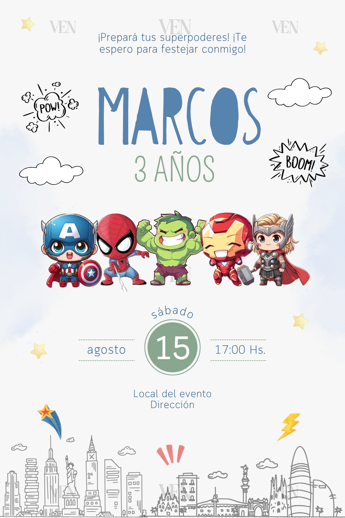 Imagen estática | Infantil | Baby Avengers