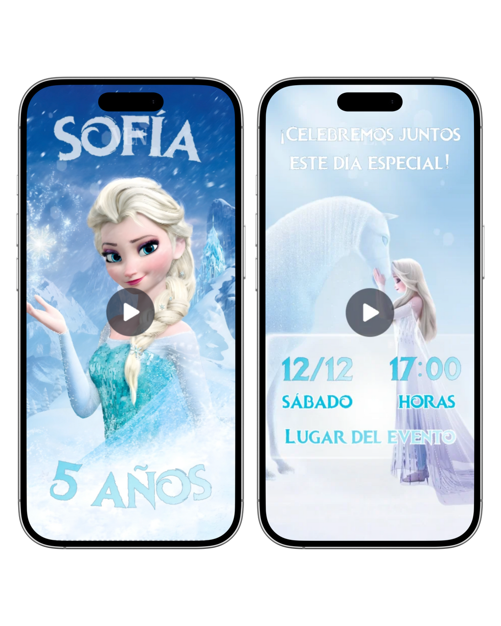 Video (Prediseñado) | Infantil | Frozen
